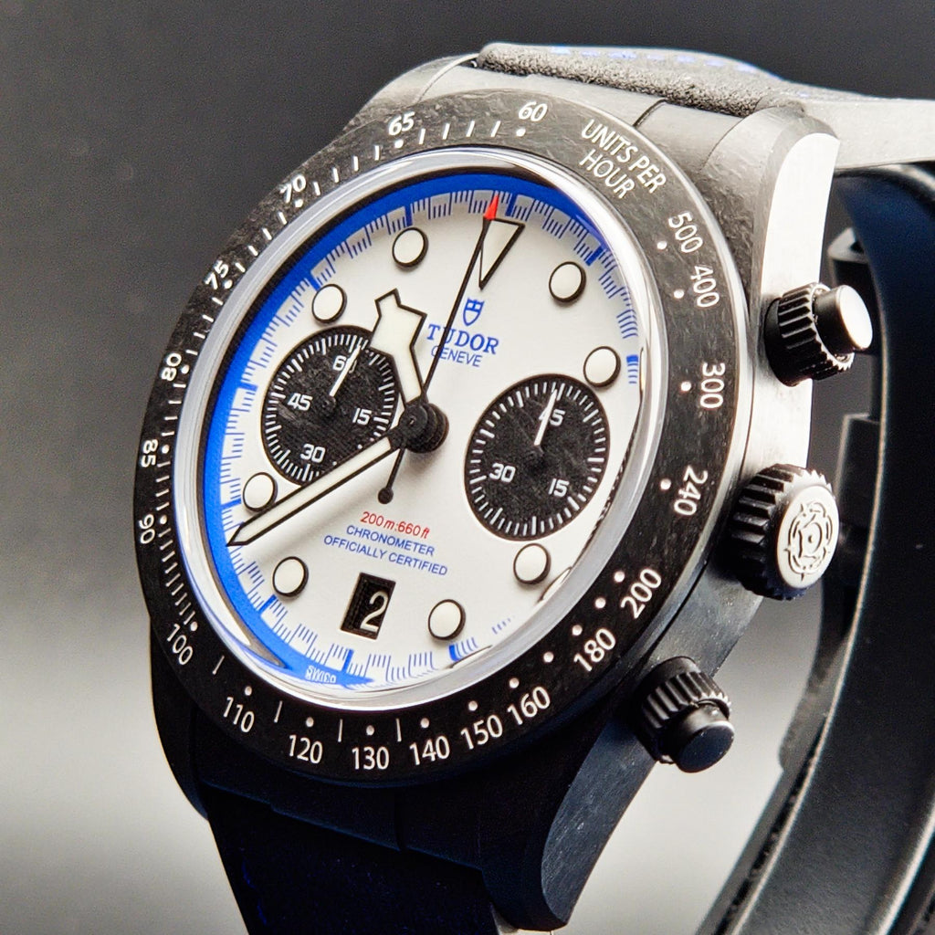 Tudor Black Bay Chrono Carbon 25 M79377KN-0001 Limited Ed. 42mm FULL SET