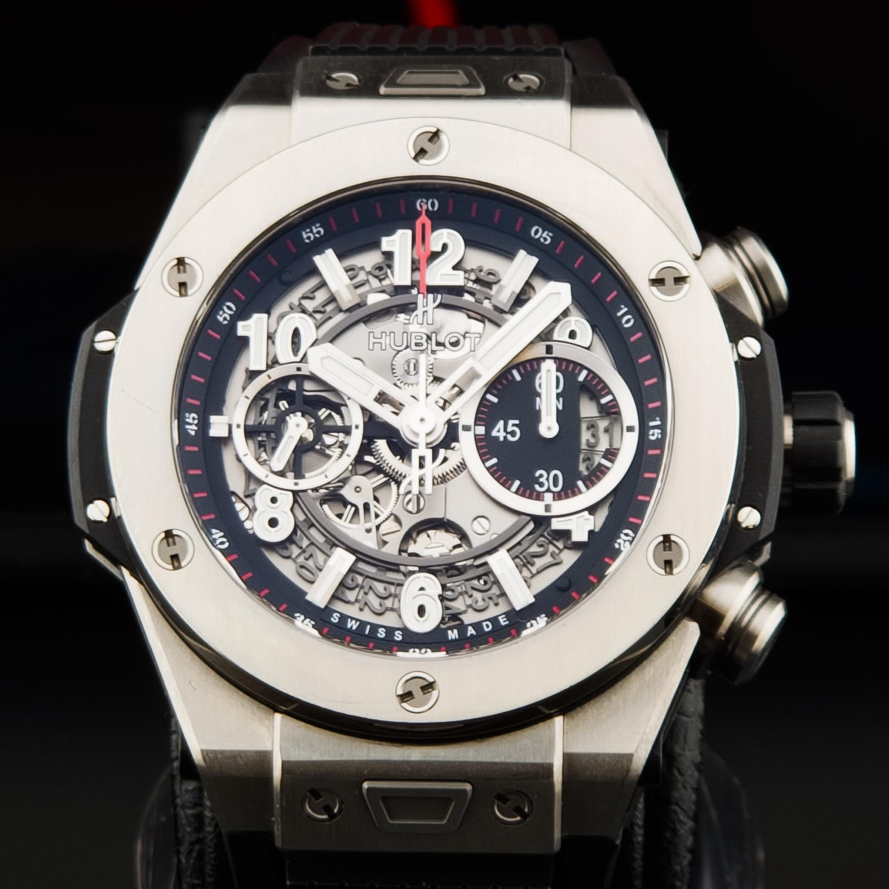 Hublot Big Bang Unico 411.NX.1170.RX — Full Set + Extra AM Alligator Strap