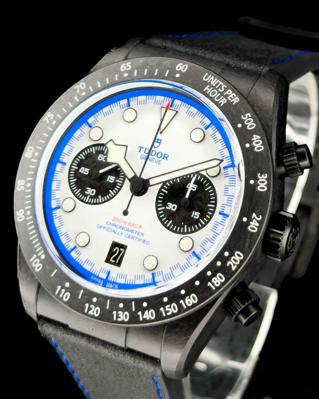 Tudor Black Bay Chrono Carbon 25 M79377KN-0001 Limited Ed. 42mm FULL SET