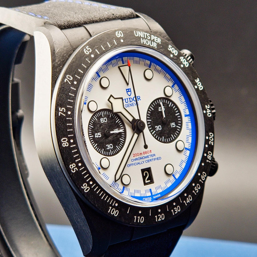 Tudor Black Bay Chrono Carbon 25 M79377KN-0001 Limited Ed. 42mm FULL SET