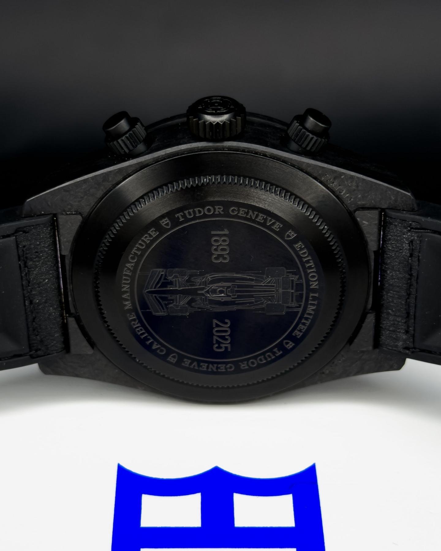 Tudor Black Bay Chrono Carbon 25 M79377KN-0001 Limited Ed. 42mm FULL SET