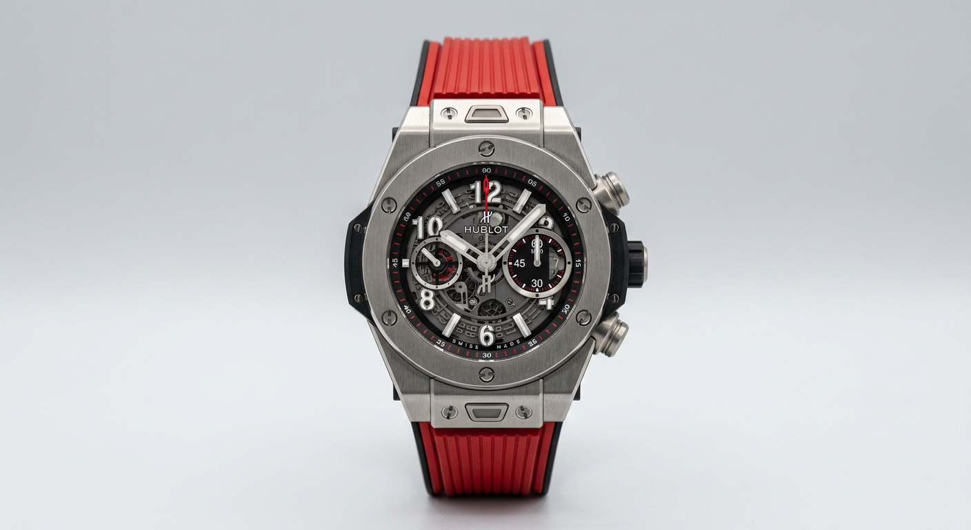 Hublot Big Bang Unico 411.NX.1170.RX — Full Set + Extra AM Red Strap